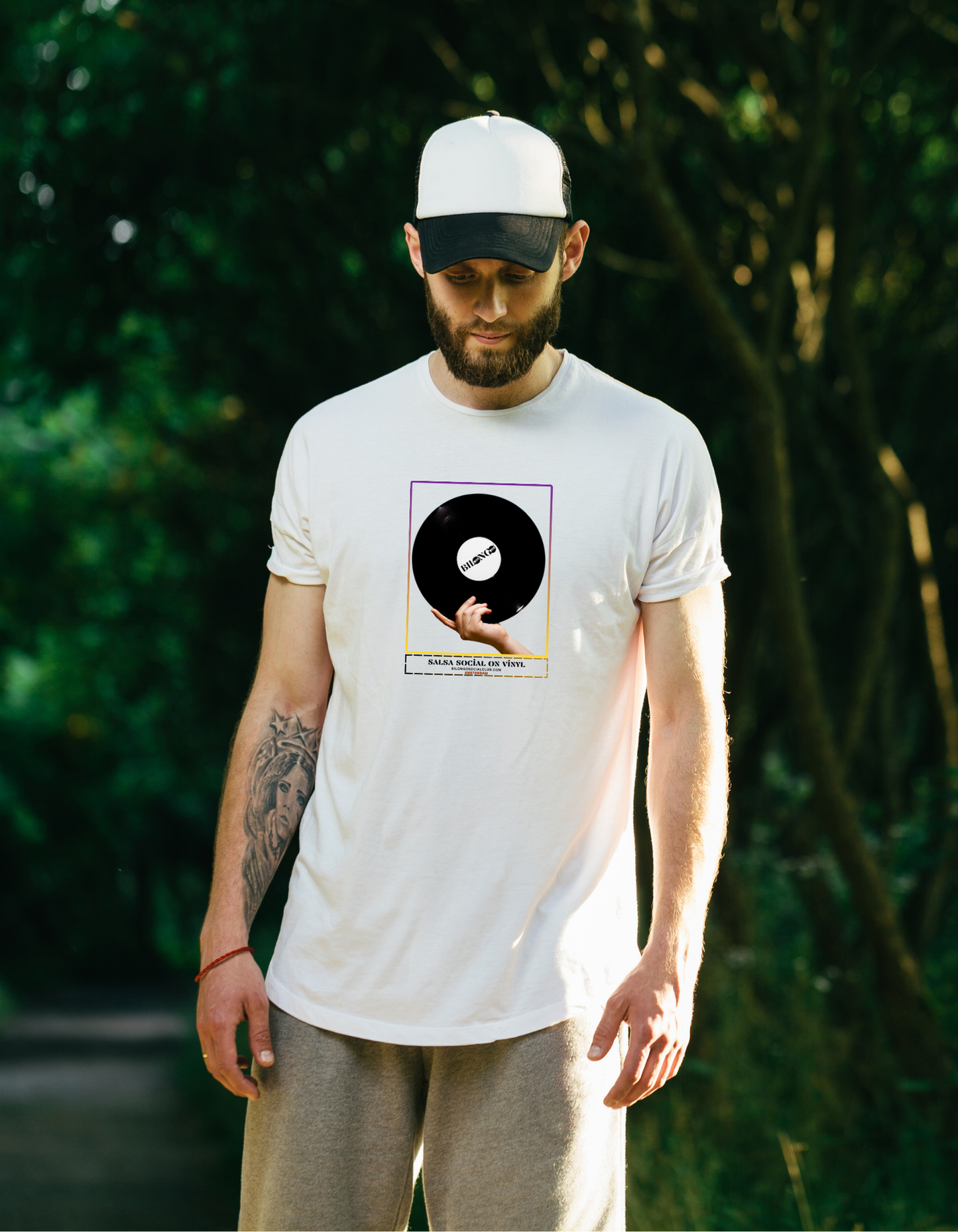 Vinyl t-shirt