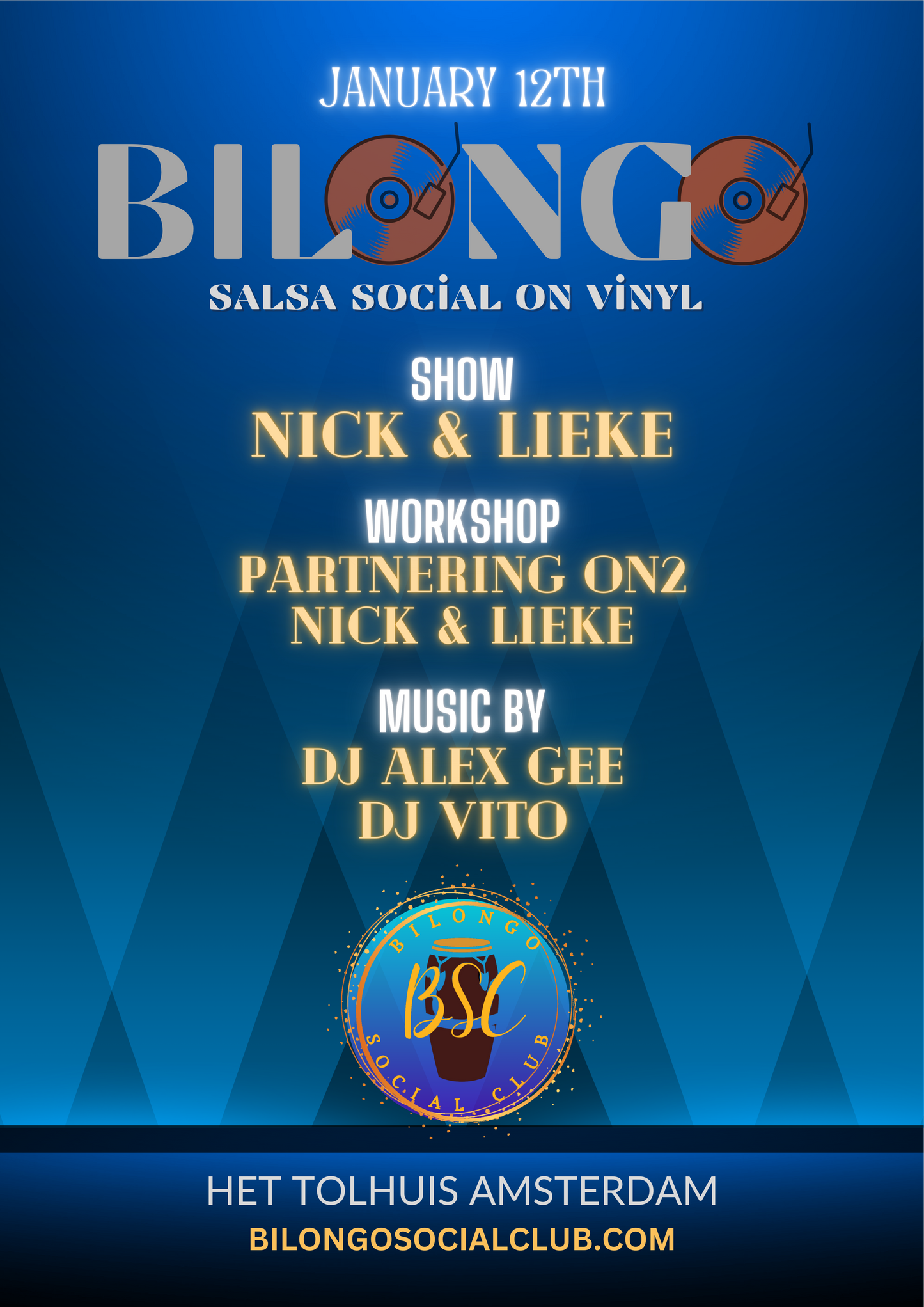 Bilongo Salsa Social - January 12th