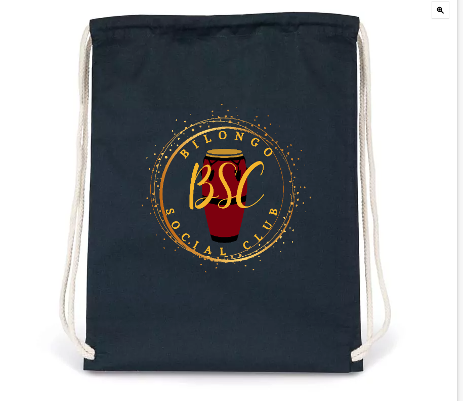Backpack with logo