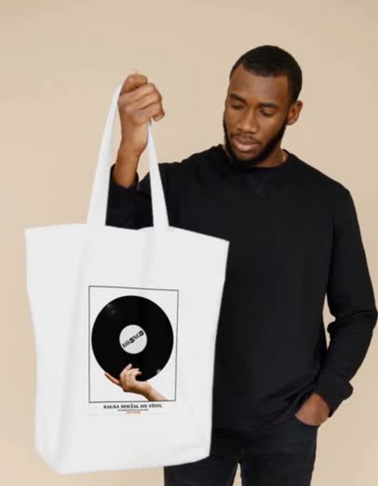 Vinyl totem bag