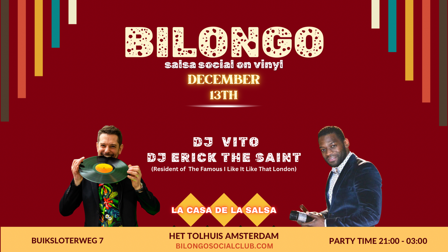 Bilongo Salsa Social - December 13th